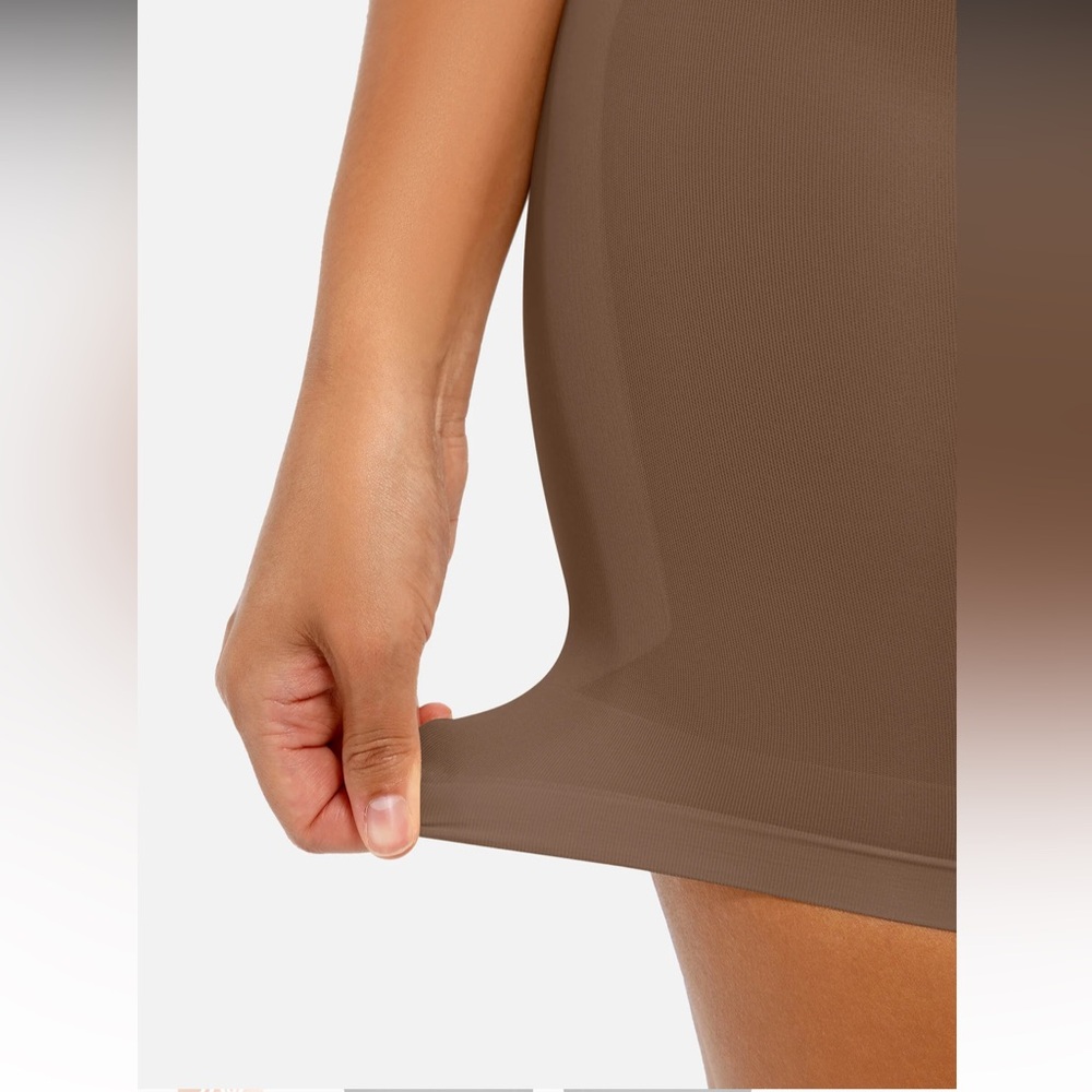 Seamless Brown Shapewear Bodysuit - Picture 5 of 16